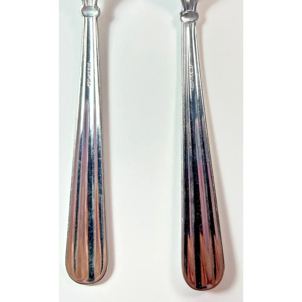 Oneida USA Unity Stainless Flatware Pieces ~ 2 Place/Soup Spoons B